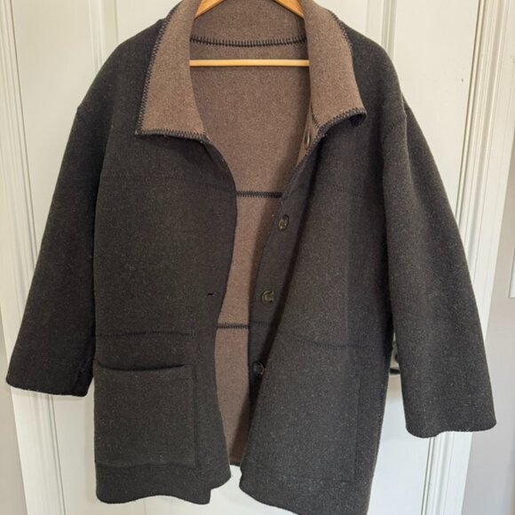 Reversible Merino Wool Jacket - Picture 5 of 5